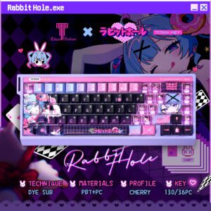 Titan Nation Rabbit Hole Side-Lit Keycaps