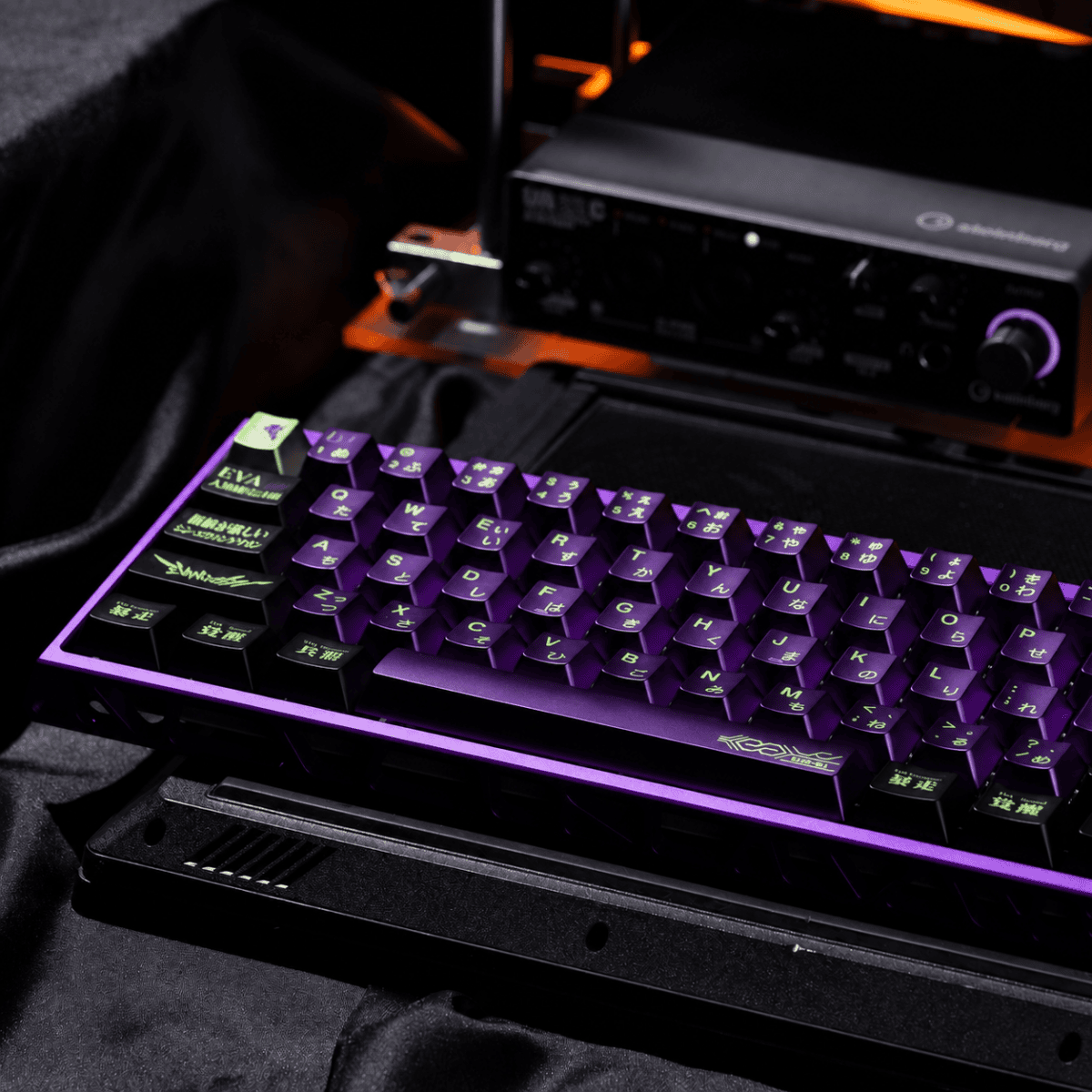 taobao-2-ai-custom-11 HEK Unit-01 Dye-Sub Keycap Set