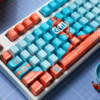 HEK Porsche 917K Gulf Racing PBT Keycaps
