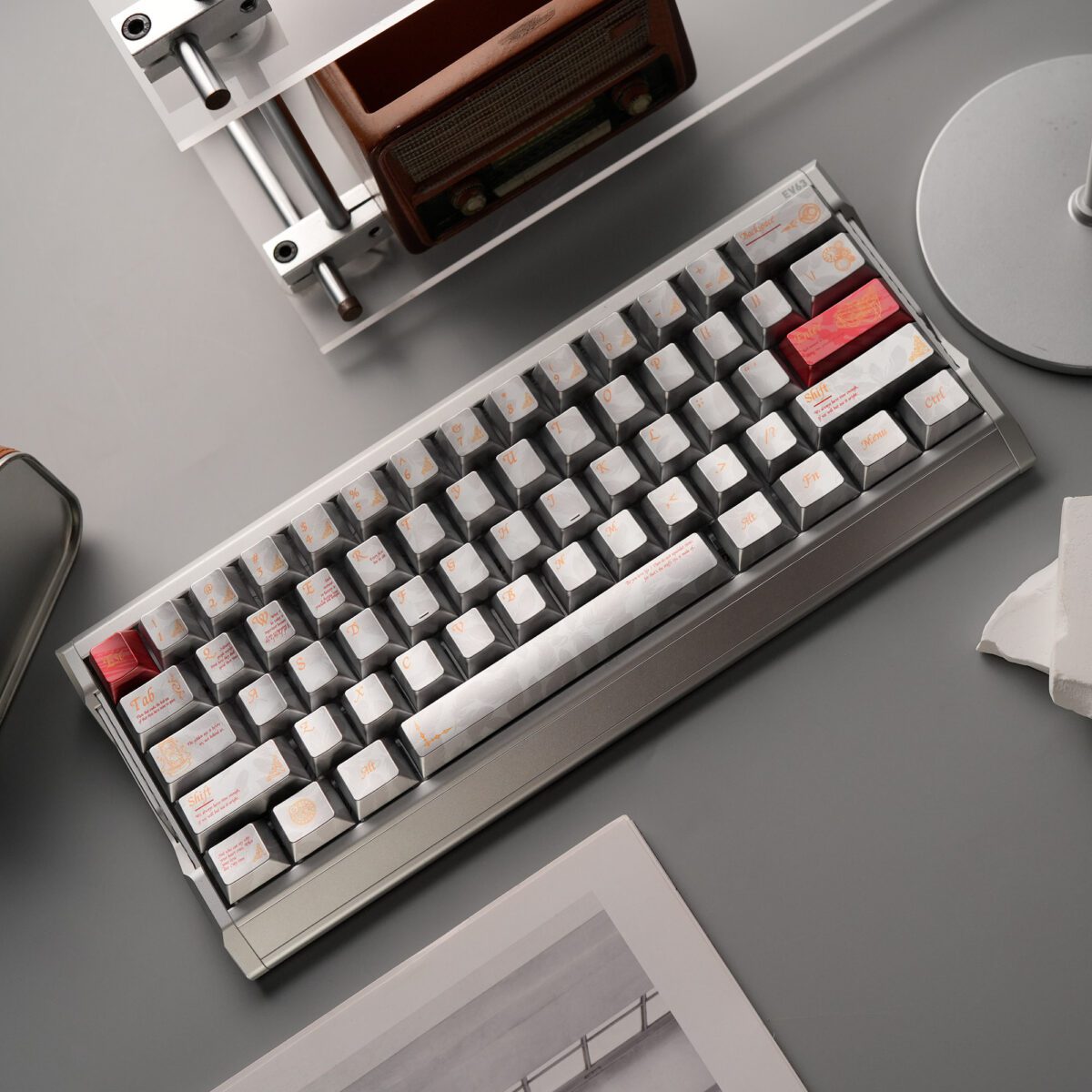 taobao-2-ai-skip HEK Time V2 Silver Feather PC Keycaps