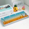 HEK Orange Sea Transparent PC Keycaps