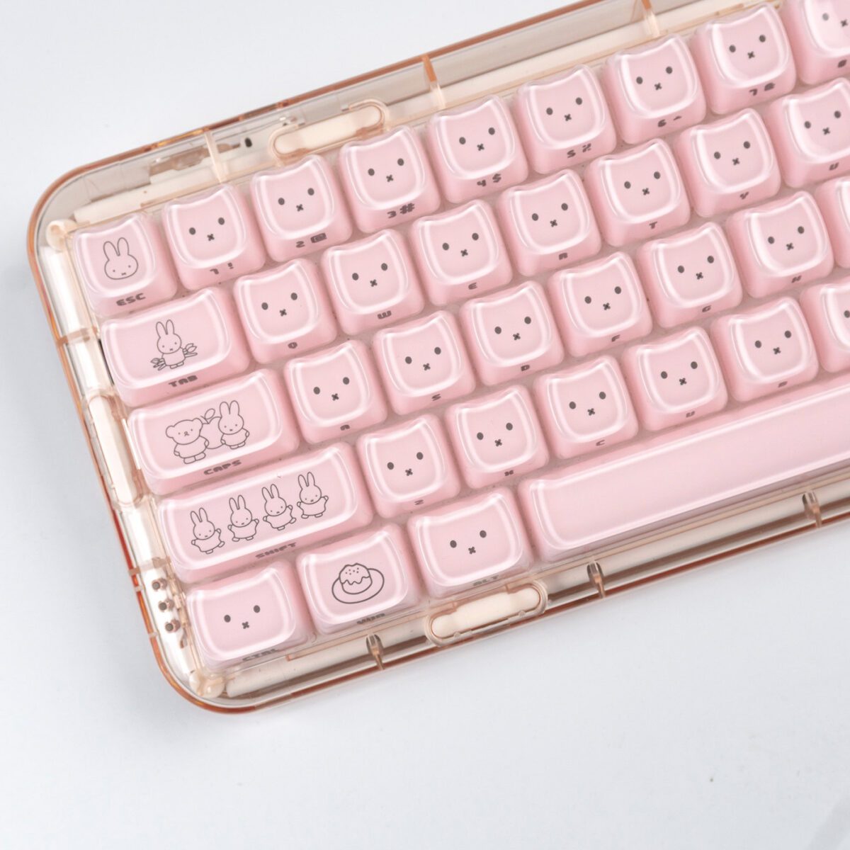 HEK Miffy Animal Party Jelly Keycaps