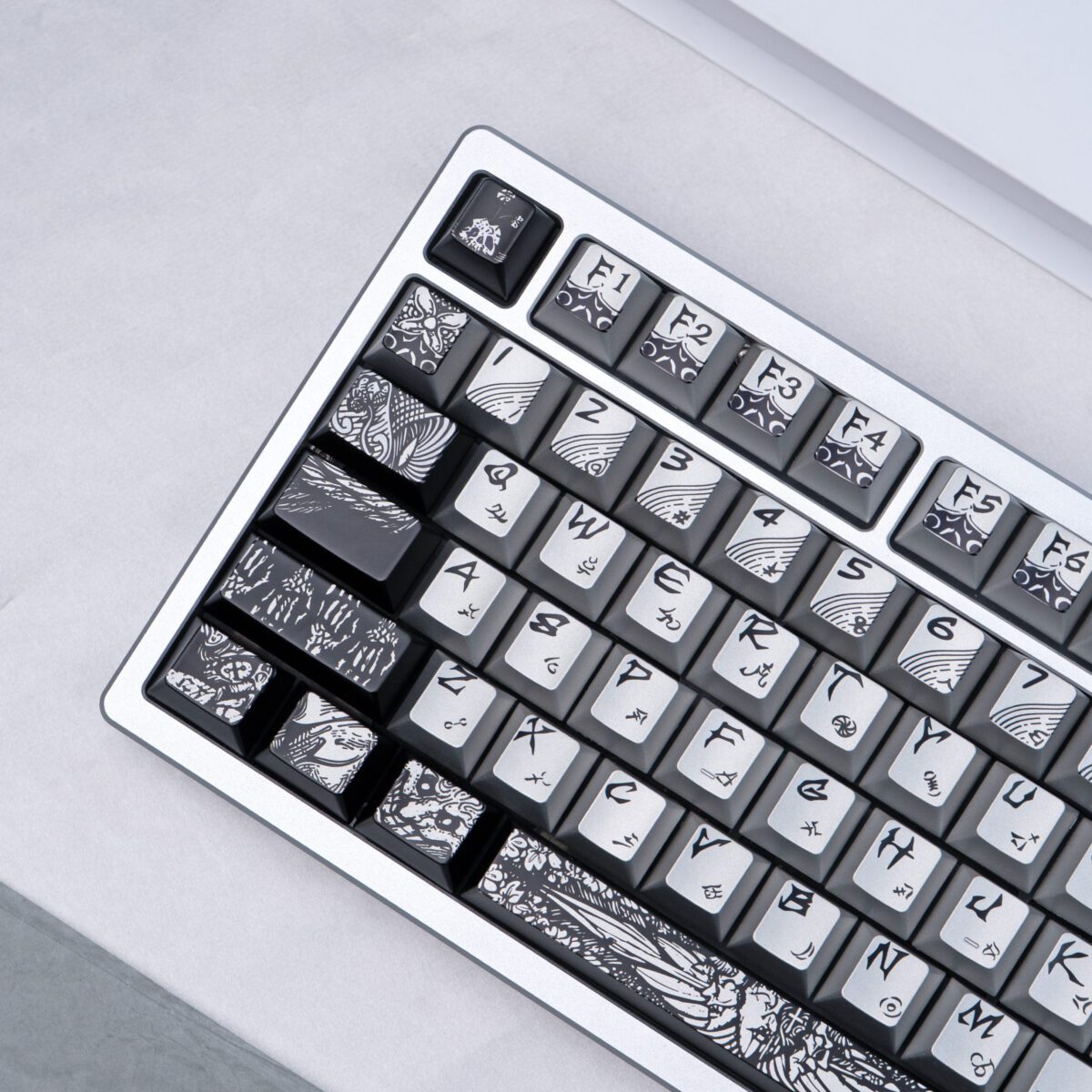 taobao-2-ai-skip-7 Fengmao Fallen Angel PBT Keycaps