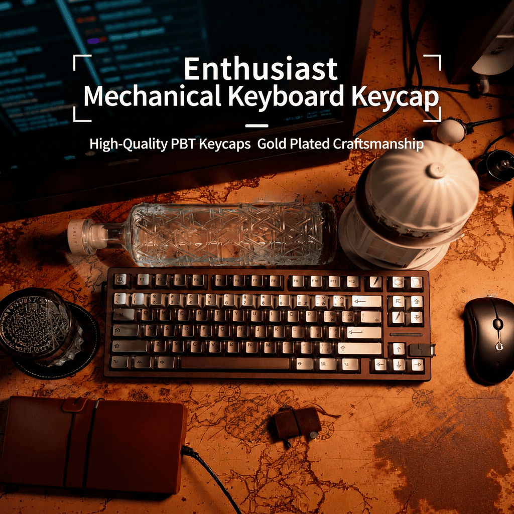 taobao-3-ai-custom-10 HEK Mystery Observer Metallic Keycap Set