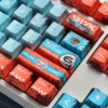 HEK Porsche 917K Gulf Racing PBT Keycaps