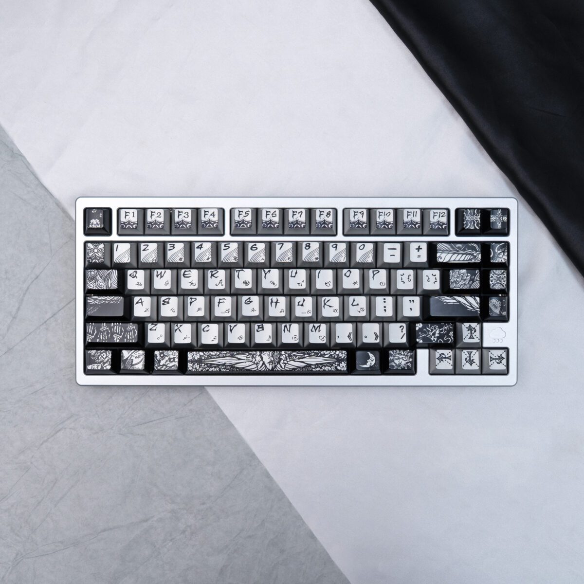 taobao-3-ai-skip-5 Fengmao Fallen Angel PBT Keycaps