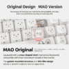 HEK Miffy Animal Party Jelly Keycaps