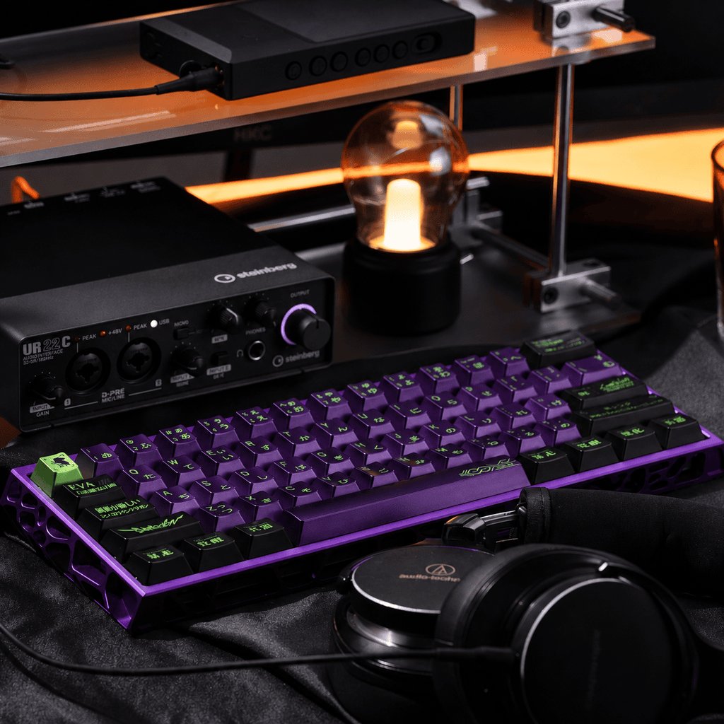 taobao-4-ai-custom-12 HEK Unit-01 Dye-Sub Keycap Set