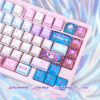 Titan Nation Streamer Girl 2.0 PBT Cherry Keycaps