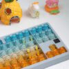 HEK Orange Sea Transparent PC Keycaps