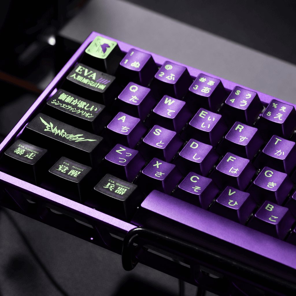 taobao-5-ai-custom-12 HEK Unit-01 Dye-Sub Keycap Set
