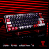 Titan Nation ZAKU Ruby Shine-Through Keycaps
