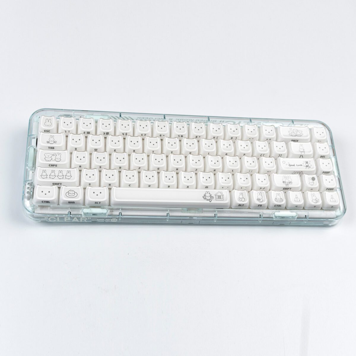 HEK Miffy Animal Party Jelly Keycaps