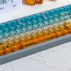 HEK Orange Sea Transparent PC Keycaps
