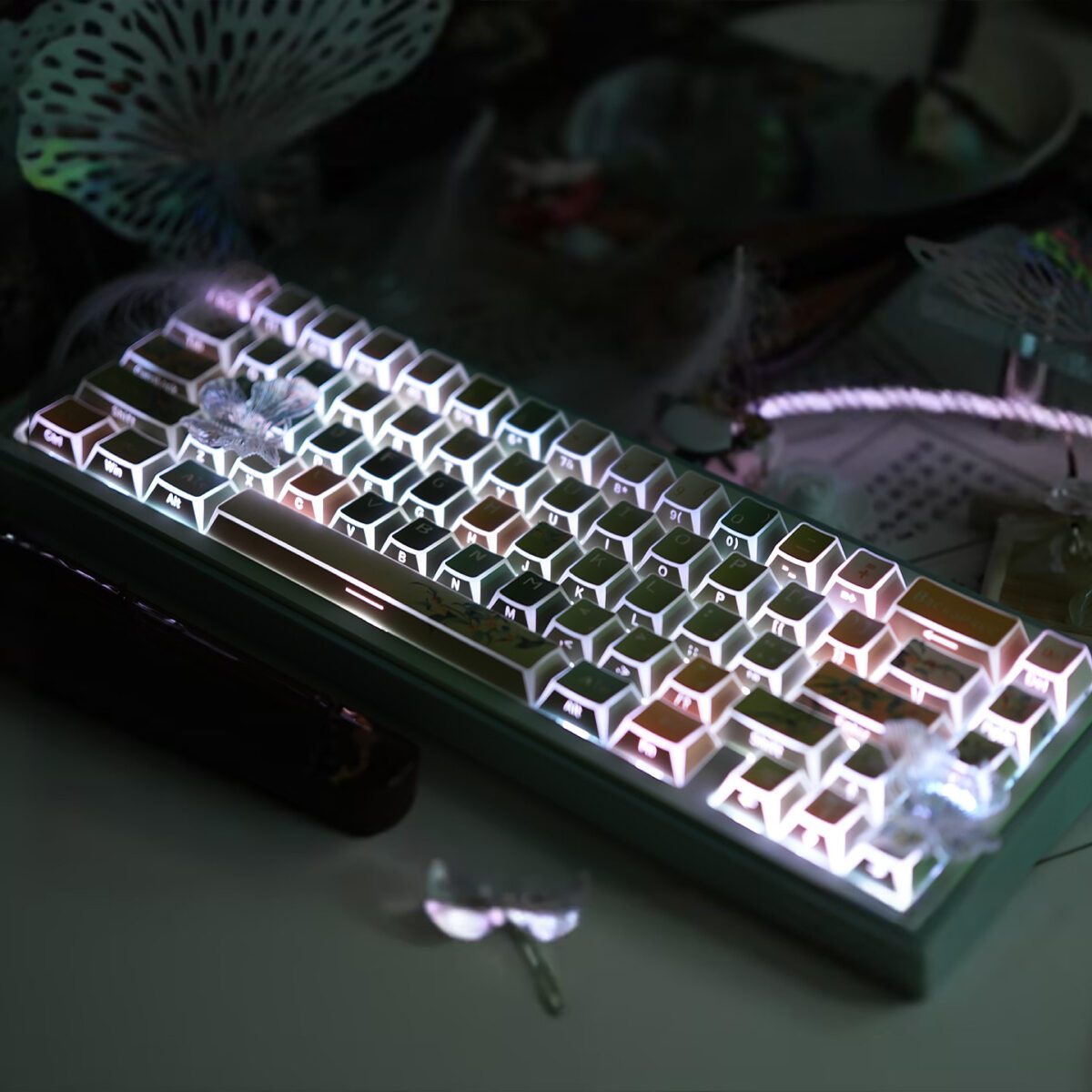 Golden Osmanthus Oolong Zheying Keycaps