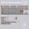 taobao-6-ai-translate HEK Time V2 Silver Feather PC Keycaps