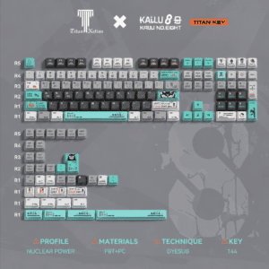 Kaiju No. 8 Theme Keycaps - 144 Keys