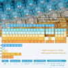 HEK Orange Sea Transparent PC Keycaps