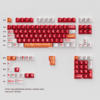 EVA-Themed Metallic PBT Keycaps