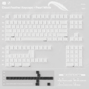 Cloud Feather - Pearl White