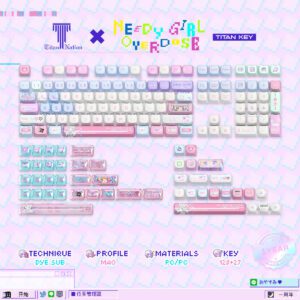 Streamer Girl MAO pearlescent painted version + PC add - on MAO height