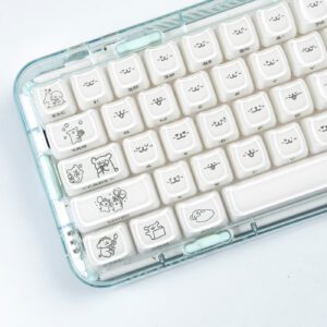 Line Puppy White Crystal Jelly