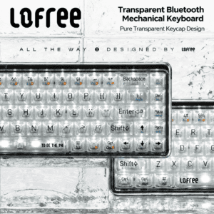 Lofree 1% Transparent Wireless Mechanical Keyboard