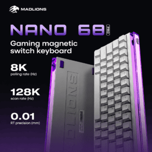 MADLIONS Nano68 Hall Effect Keyboard