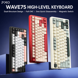 PMO WAVE75 CNC Aluminum Mechanical Keyboard