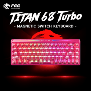 TITAN68 Turbo Berry Red Extreme Magnetic Switch RGB
