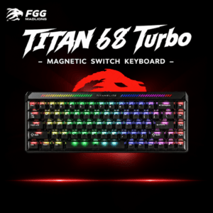 TITAN68 Turbo Obsidian Black Extreme Magnetic Switch RGB