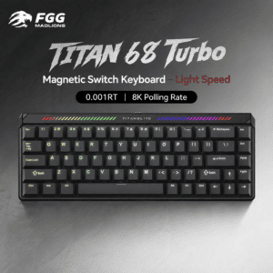 TITAN 68 Turbo Midnight Black Floating Light Switch