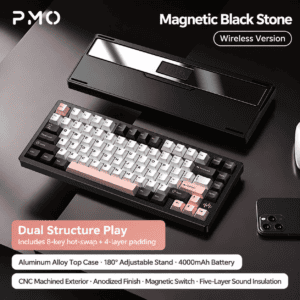 Diamond Black - Anodized No - Light Green Bamboo Switch PP Plate Mirror Glass Tri - Mode