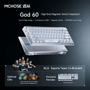MCHOSE God 60 Mortal Collaboration Standard Edition - Mist White