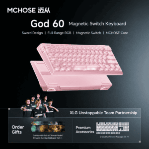 MCHOSE God 60 Mortal Collaboration Standard Edition - Mist Pink
