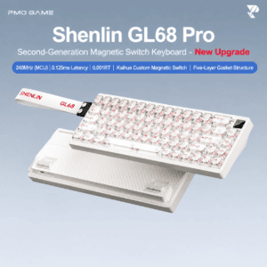 GL68 Pro Crimson White - Nuomi Magnetic Switch