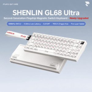 GL68 Ultra Crimson White - Longju Magnetic Switch