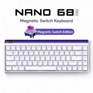 NANO 68 Pro Magnetic Emperor Gaming Edition Spinel White