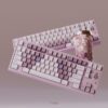 Taro Boba Ragdoll Cat PBT Keycap Set