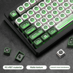 Cat's Eye Max Shine-Through Keycap Set