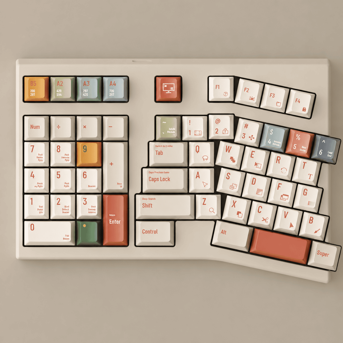 taobao-2-ai-custom AIer Designer Series PBT Dye-Sublimated Keycap Set