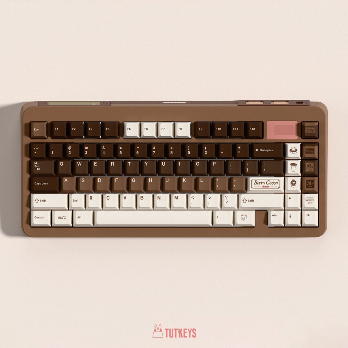 Berry Cocoa PBT Keycap Set