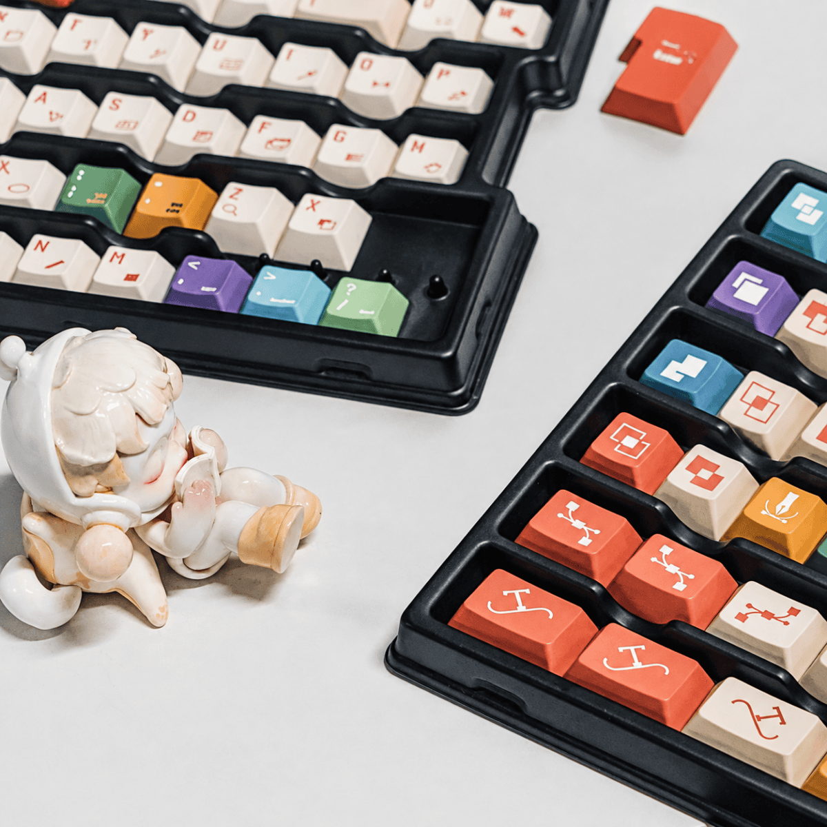 taobao-4-ai-custom AIer Designer Series PBT Dye-Sublimated Keycap Set