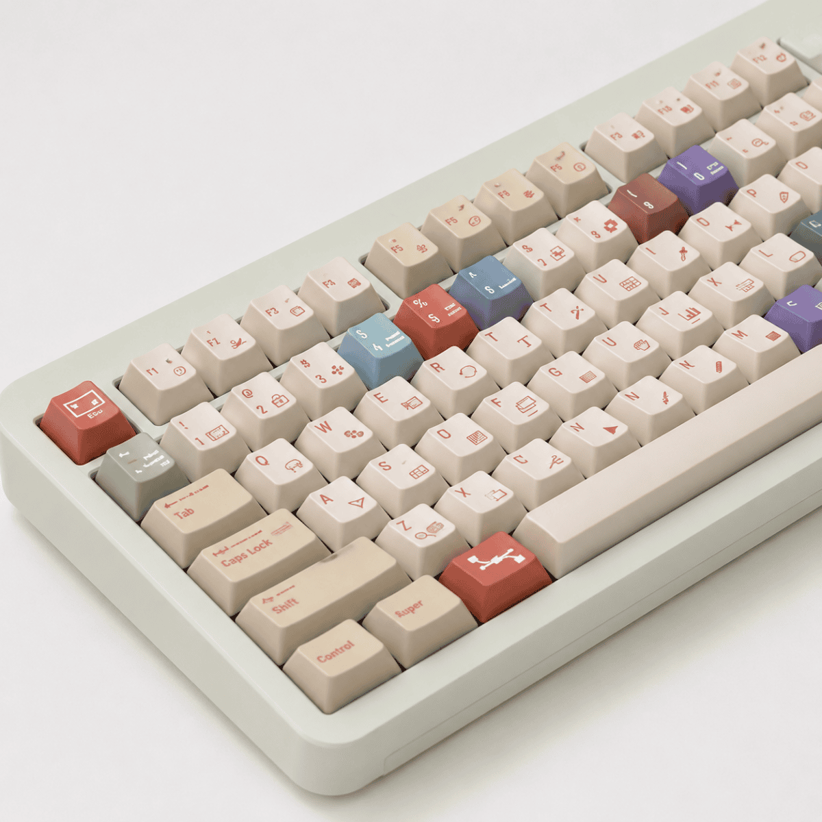 taobao-5-ai-custom AIer Designer Series PBT Dye-Sublimated Keycap Set