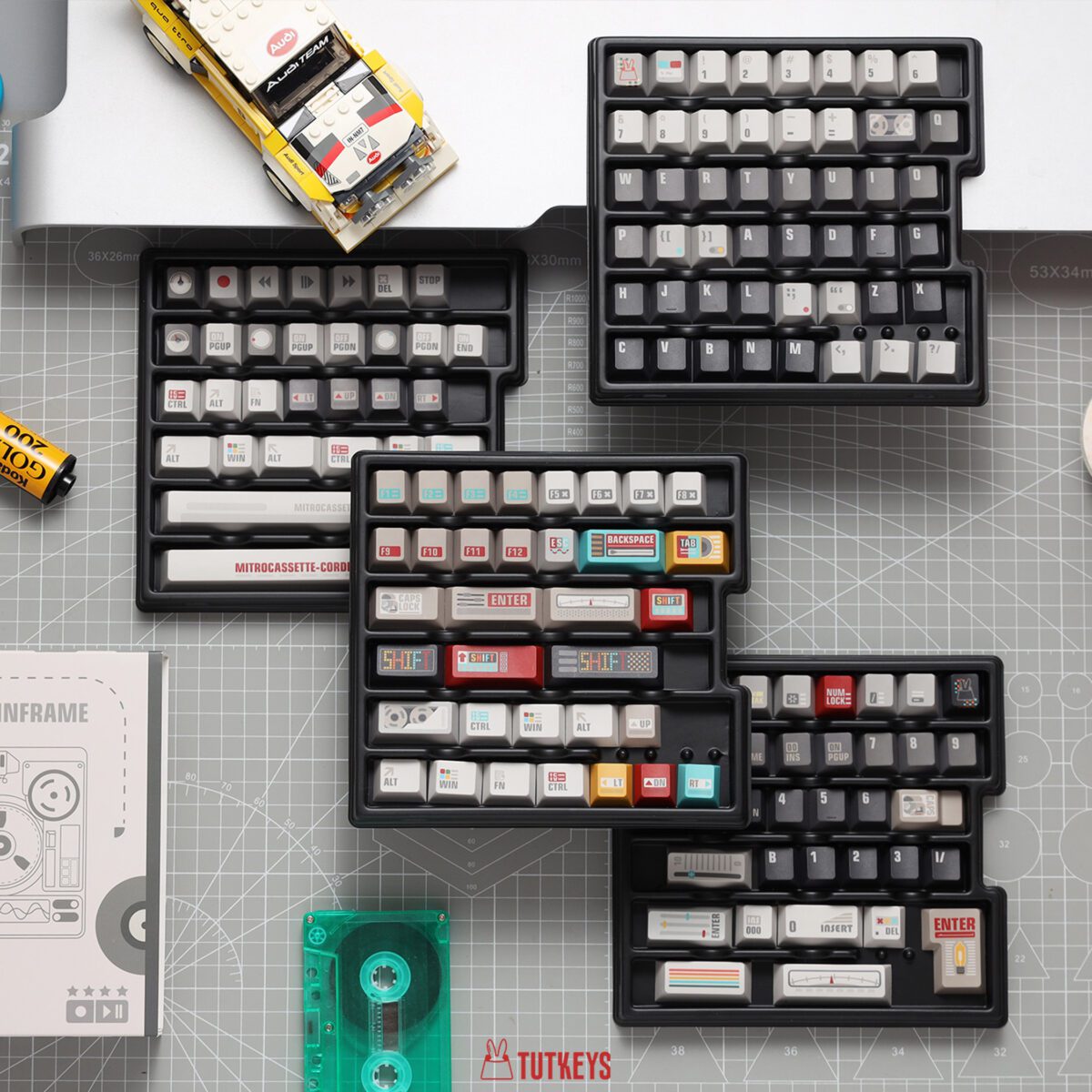 taobao-5-ai-skip-13 Synthesizer Retro PBT Cherry Profile Keycaps