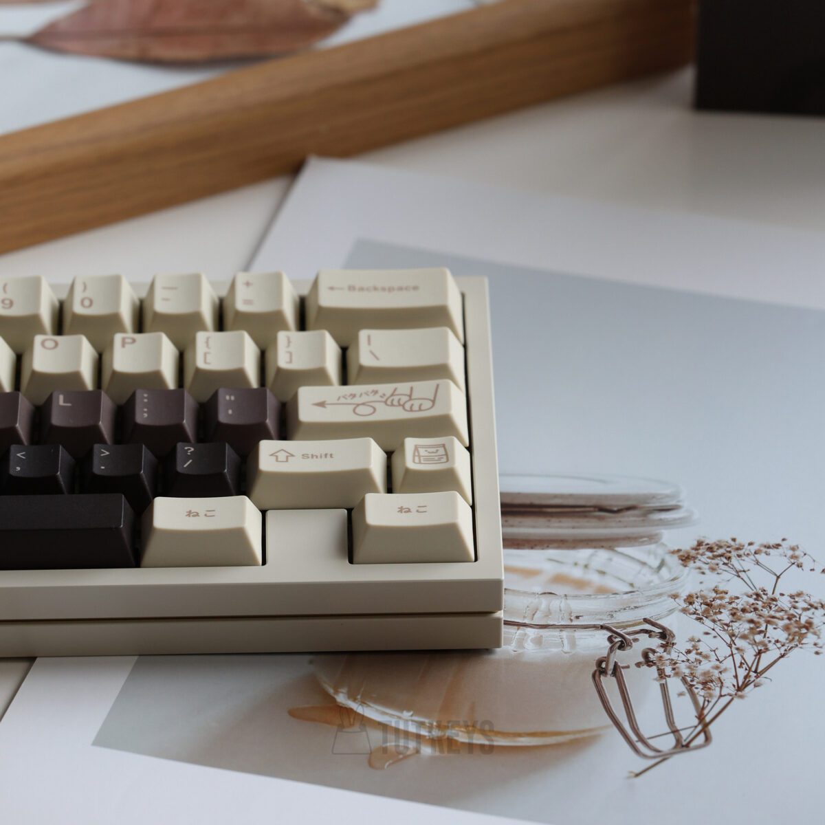 taobao-5-ai-skip-17 Brown Sugar Boba Milk Tea Siamese Cat Keycaps