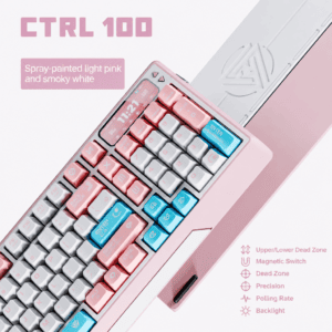 Spray - Coated Pale Pink White