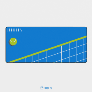 Desk mat A 900 x 400 x 4 mm