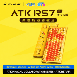 ATK RS7 Air Pikachu Edition Hall Effect Keyboard