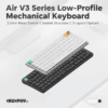 NuPhy Air V3 Low-Profile Wireless Mechanical Keyboard
